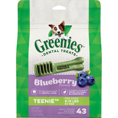 Greenies Bursting Blueberry Dental Chews Teenie 12 oz.