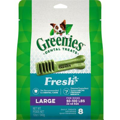 Greenies Freshmint Dental Chews Large 12 oz.