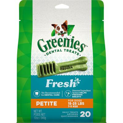 Greenies Freshmint Dental Chews Petite 12 oz.