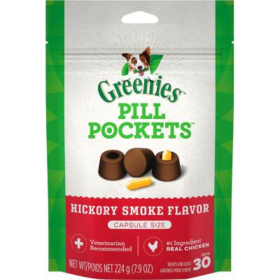 Greenies Pill Pockets Hickory Smoke 7.9 oz.