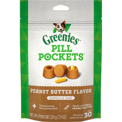 Greenies Pill Pockets Peanut Butter 7.9 oz.