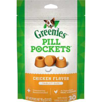 Greenies Pill Pockets Chicken 3.2 oz.