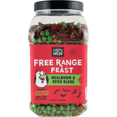 Happy Hen Free Range Feast Mealworm & Spice Blend 