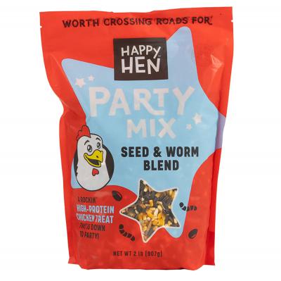 Happy Hen Party Mix Seed & Mealworm Blend 2 lb.