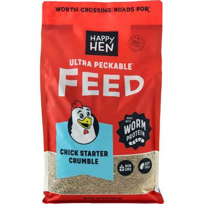 Happy Hen Ultra Peckable Feed Chick Starter Crumble 10 lb.