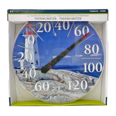 EZ Read Dial Thermometer Lighthouse 12.5 in.