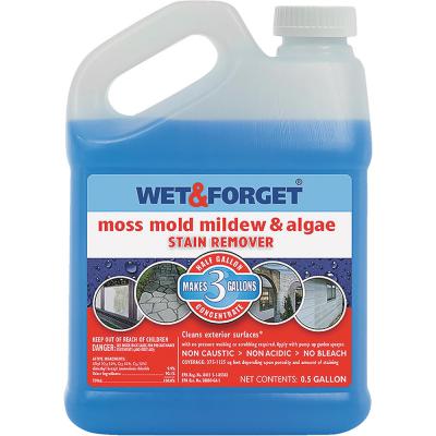 Wet & Forget Moss Mold Mildew & Algae Stain Remover 0.5 gal.