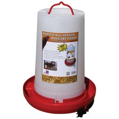 Heated All-Season Poultry Fount