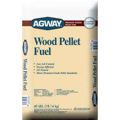 Wood Pellets 1 Ton Agway (50 x 40 lb. bags)