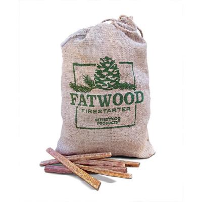 Fatwood 8 lb. Burlap Bag