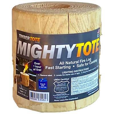 TimberTote MightyTote All Natural Fire Log 7 in. x 7 in.