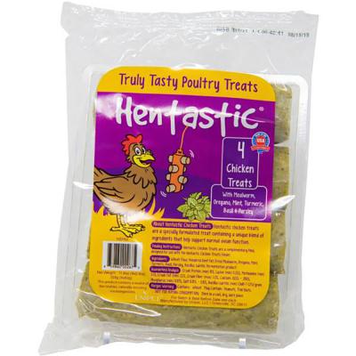 Hentastic Chicken Treat Sticks With Mealworms, Oregano & Mint 4 Pack