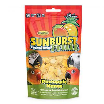 Higgins Sunburst Freeze Dried Fruit Pineapple Mango 0.5 oz.