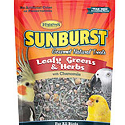 Higgins Sunburst Gourmet Natural Treats Leafy Greens & Herbs 1 oz.