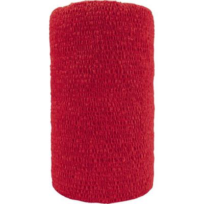 Coflex Vet Cohesive Bandage 4 in. x 5 yd. Red