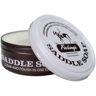 Fiebling's Saddle Soap Paste Black 12 oz.
