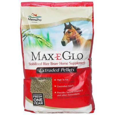 Manna Pro Max-E-Glo Stabilized Rice Bran Pellets 40 lb.