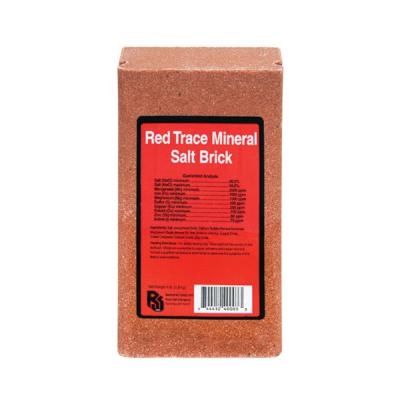 Red Trace Mineral Salt Lick 4 lb.