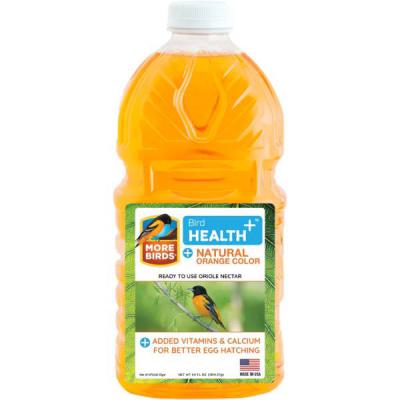 More Birds Natural Orange Ready To Use Hummingbird Nectar 64 fl oz.