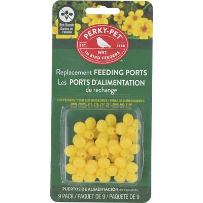 Perky-Pet Replacement Feeding Ports 9 Pack