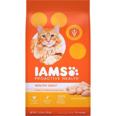 Iams Cat Healthy Adult Chicken Recipe 3.5 lb.