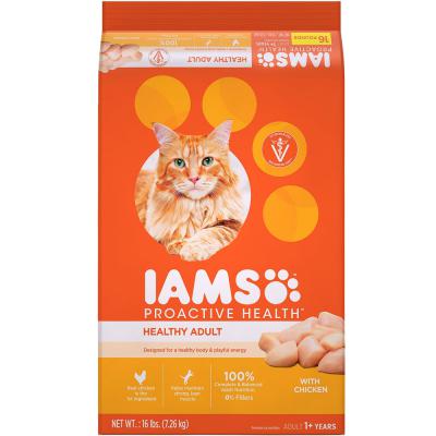 Iams Cat Healthy Adult Chicken Recipe 16 lb.