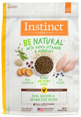 Instinct Be Natural Chicken & Rice 25 lb.