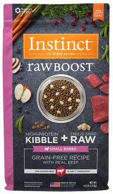 Instinct Raw Boost Small Breed Beef 4 lb.