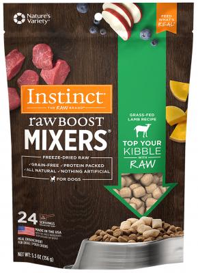 Instinct Raw Boost Mixers Lamb 5.5 oz.