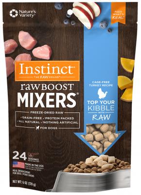 Instinct Raw Boost Mixers Turkey 6 oz.