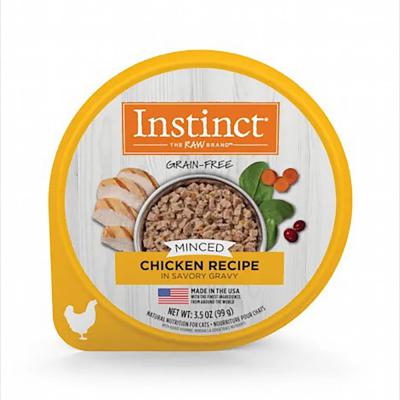 Instinct Cat Minced Chicken cup 3.5 oz.