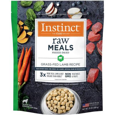 Instinct Raw Meals Freeze-Dried Lamb Recipe 24oz.