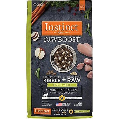 Instinct Rawboost Healthy Weight Grain Free Chicken Cat Food 10lb
