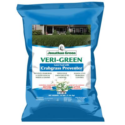 Jonathan Green Veri-Green Lawn Food With Crabgrass Preventer 15,000 Sq.Ft.