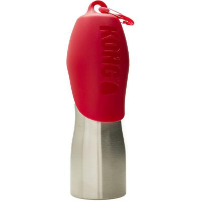 Kong H2O Stainless Steel Water Bottle 25 oz. Red