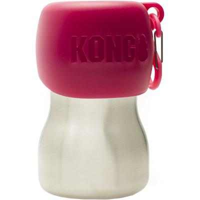 Kong H2O Stainless Steel Water Bottle 9.5 oz. Pink