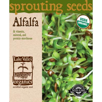 Lake Valley Seed Organic Sprouting Alfalfa