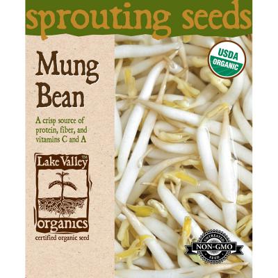 Lake Valley Seed Organic Sprouting Mung Bean