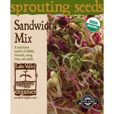Lake Valley Seed Organic Sprouting Sandwich Mix