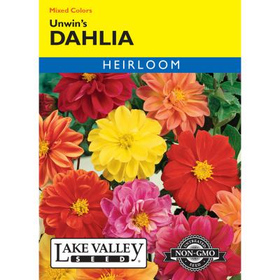 Lake Valley Seed Dahlia Unwins Mixed Color