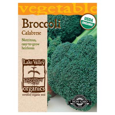 Lake Valley Seed Organic Broccoli Calabrese