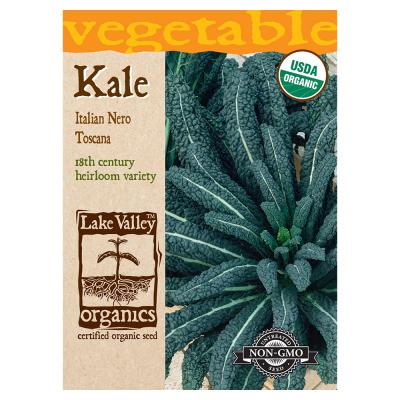 Lake Valley Seed Organic Kale Italian Nero Toscana