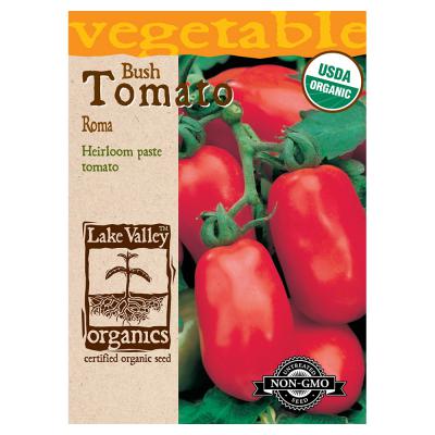 Lake Valley Seed Organic Tomato Bush Roma