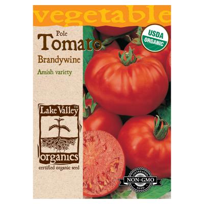Lake Valley Seed Organic Tomato Pole Brandywine