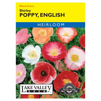 Lake Valley Seed Poppy English Shirley