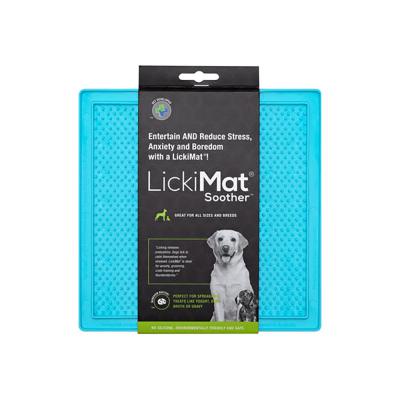 LickiMat Soother Dog Lick Mat Turquoise