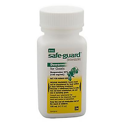 Safe-Guard Goat Dewormer 135 ml.