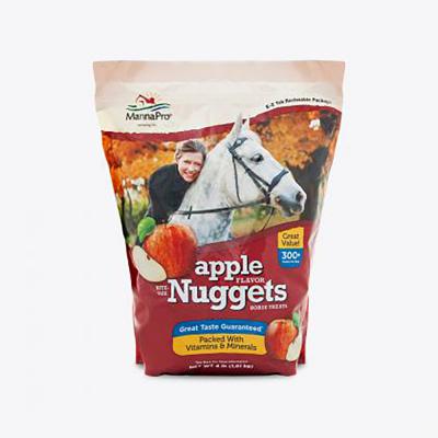 Manna Pro Apple Nuggets Horse Treats 4 lb.