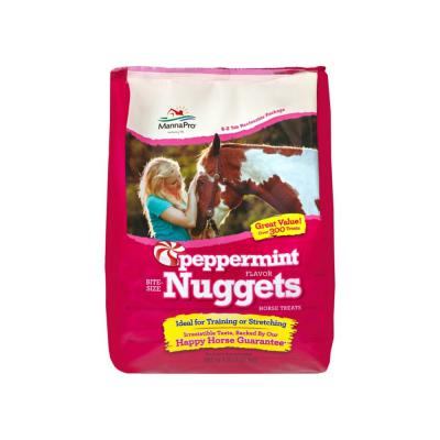 Manna Pro Peppermint Nuggets Horse Treats 4 lb.