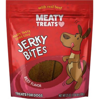 Meaty Treats Jerky Bites Beef Flavor 25 oz.